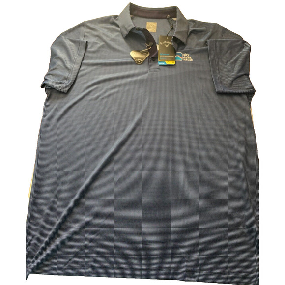 Callaway Golf‎ Polo Shirt Men’s Large Blue Opti-Dri Embroidered RN37763 - Picture 1 of 11